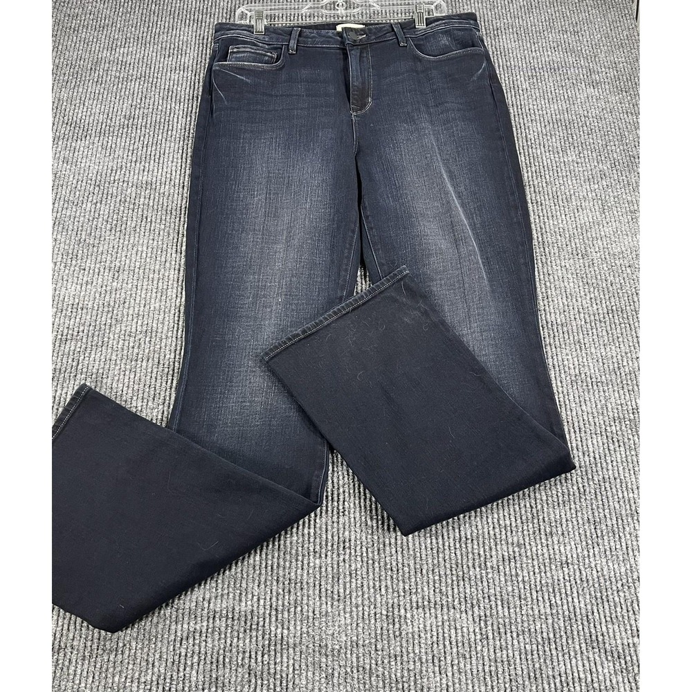 L'Agence Jeans Womens 32 Dark Wash Selma High Rise Bootcut Denim Made In USA